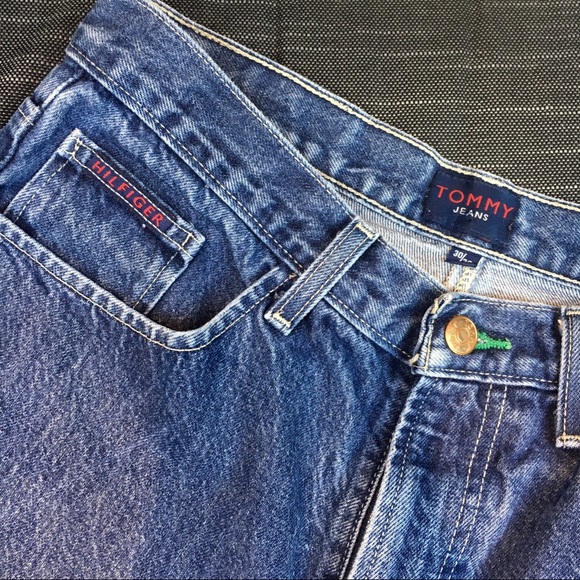 Tommy Hilfiger VINTAGE Tommy Jeans Size 30 - Picture 3 of 7
